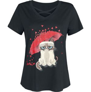 Grumpy Cat Umbrella Dámské tričko černá