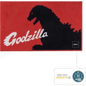 Godzilla Silhouette Rohožka červená