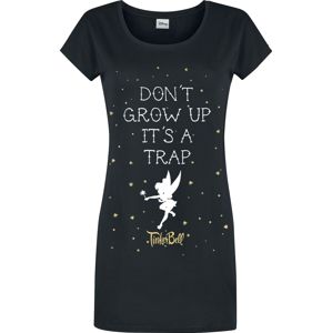 Peter Pan Tinker Bell - Don't Grow Up noční košile černá