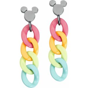 Mickey & Minnie Mouse Rainbow Chain sada náušnic vícebarevný