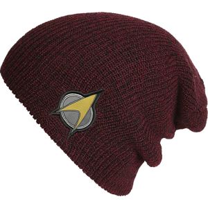 Star Trek Communicator Beanie čepice směs červené