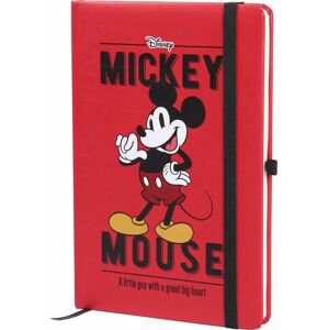 Mickey & Minnie Mouse Mickey Notes cervená/cerná/bílá