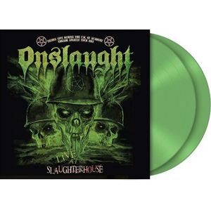 Onslaught Live at the Slaughterhouse 2-LP zelená