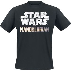 Star Wars The Mandalorian - Intro tricko černá