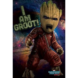 Strážci galaxie 2 - Angry Groot plakát vícebarevný