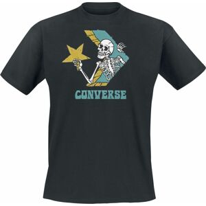Converse Skull Graphic Logo Tričko černá