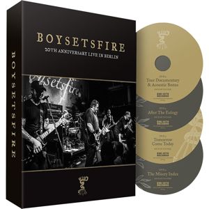 Boysetsfire 20th anniversary live in Berlin 4-DVD standard