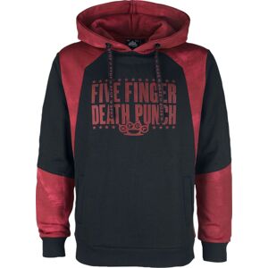 Five Finger Death Punch EMP Signature Collection Mikina s kapucí cervená/cerná