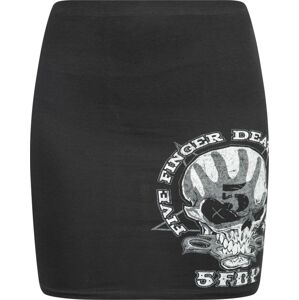 Five Finger Death Punch 1 2 F U Mini sukně černá