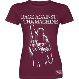Rage Against The Machine Album Cover dívcí tricko kaštanová