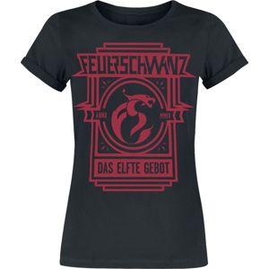 Feuerschwanz Anno MMIV Dámské tričko černá