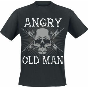 Sprüche Angry Old Man Tričko černá