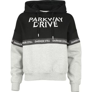 Parkway Drive EMP Signature Collection Dámská mikina s kapucí světle šedá / černá