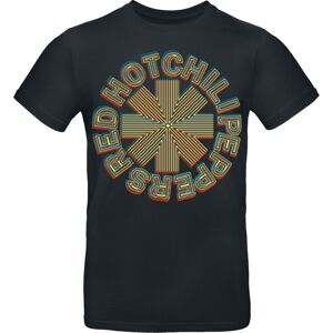 Red Hot Chili Peppers Abstract Logo Tričko černá