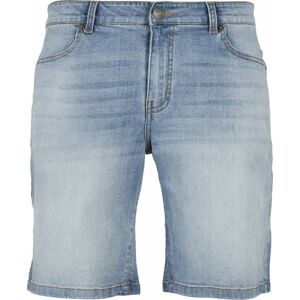Urban Classics Releaxed Fit Jeans Shorts Kraťasy modrá