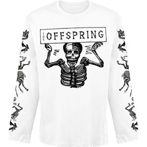 The Offspring Skeletons tricko s dlouhým rukávem bílá