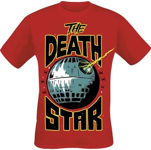 Star Wars Death Star Destruction Tour tricko červená