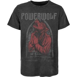 Powerwolf Lupus Dei Vintage Tričko černá