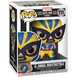 Wolverine El Animal Indestructible - Marvel Luchadores - Vinyl Figur 711 Sberatelská postava standard