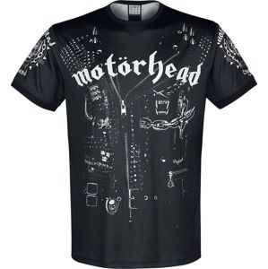 Motörhead Amplified Collection - Leather Vest tricko černá