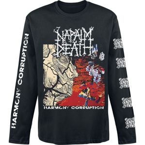 Napalm Death Harmony Corruption Tričko s dlouhým rukávem černá