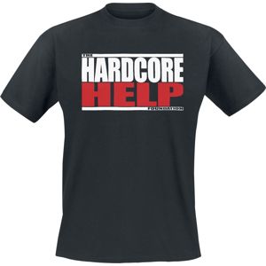 Hardcore Help Foundation Classic Logo tricko černá