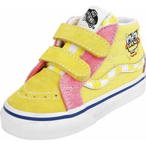 Vans Spongebob Squarepants - UY SK8 Mid Reissue V - Best Friends Kinderschuhe rosa/gelb