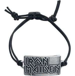 Iron Maiden Iron Maiden Logo náramek černá