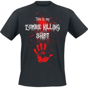 Tričko This Is My Zombie Killing Tričko černá