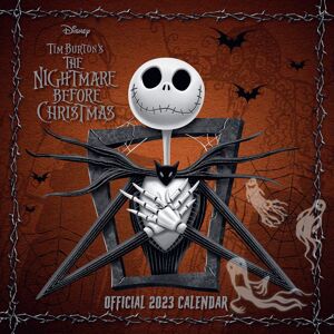 The Nightmare Before Christmas Wandkalender 2023 Nástenný kalendář vícebarevný