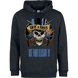 Guns N' Roses Amplified Collection - Use Your Illusion Mikina s kapucí černá