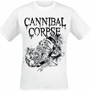 Cannibal Corpse Overtorture Tričko bílá
