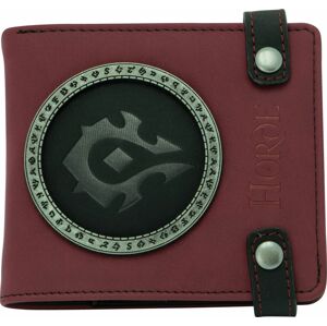 World Of Warcraft Horde Peněženka cervená/cerná