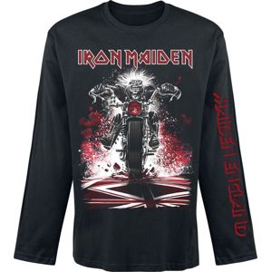 Iron Maiden Eddie Bike Tričko s dlouhým rukávem černá