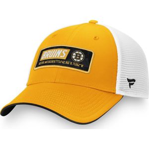 NHL Síťovinová čepice Boston Bruins - Iconic Defender kšiltovka žluté zlato