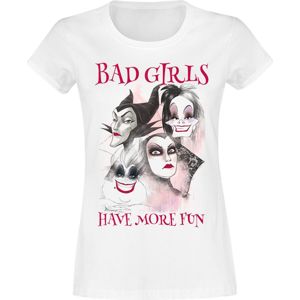 Disney Villains Bad Girls Have More Fun Dámské tričko bílá