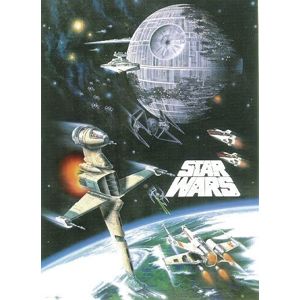 Star Wars Space Battle plakát vícebarevný