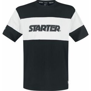 Starter Tričko Block Tričko cerná/bílá