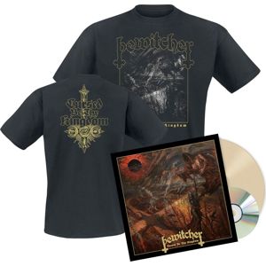 Bewitcher Cursed be thy kingdom LP a CD a tricko černá