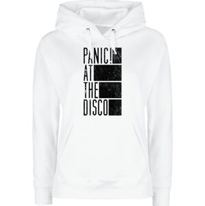 Panic! At The Disco Block Text Dámská mikina s kapucí bílá