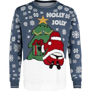 Ugly Christmas Sweater Holly Jolly Pletený svetr vícebarevný