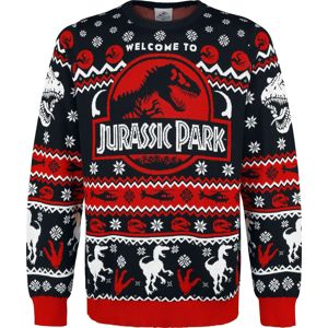 Jurassic Park Logo Pletený svetr vícebarevný