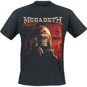 Megadeth Fighter Pilot Tričko černá