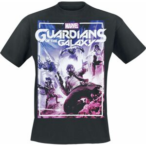 Strážci galaxie Guardians Of The Galaxy (Game) Tričko černá