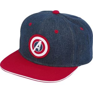Avengers The Game - Logo kšiltovka modrá/cervená