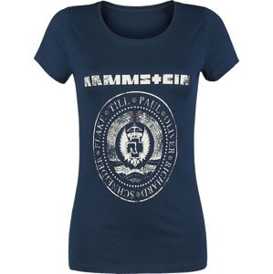 Rammstein Est. 1994 Dámské tričko námořnická modrá