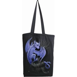 Spiral Pocket Dragon Plátená taška černá