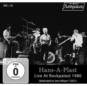 Hans-A-Plast Live At Rockpalast 1980 CD & DVD standard