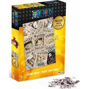 One Piece Jigsaw - Wanted Puzzle Puzzle vícebarevný