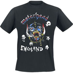 Motörhead England Doodle Tričko černá